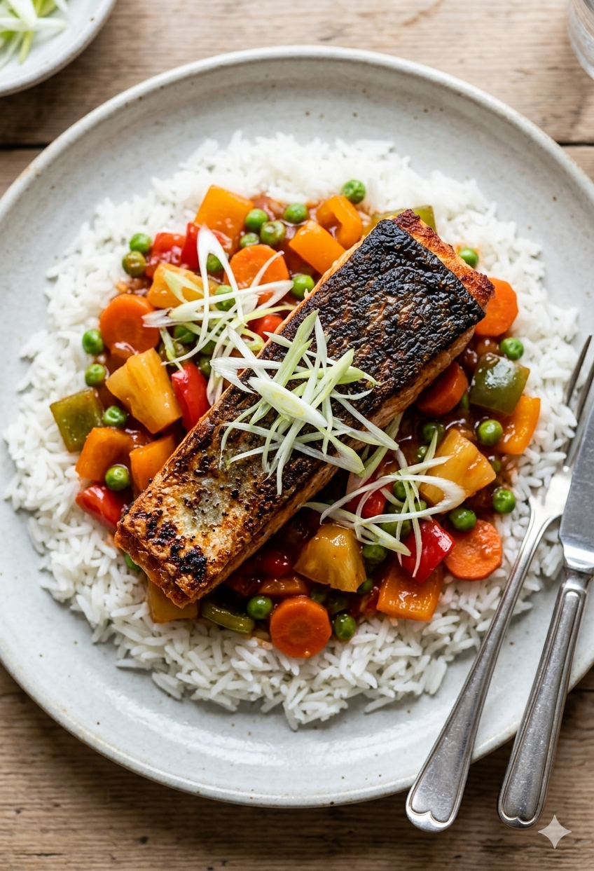 Crispy Five Spice Salmon